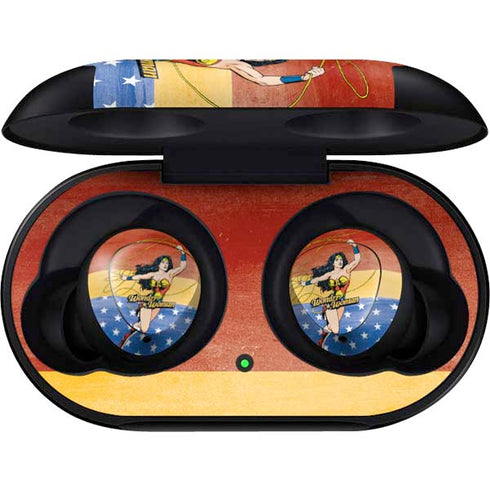 DC Comics Wonder Woman Ready to Fight Galaxy Buds Skin