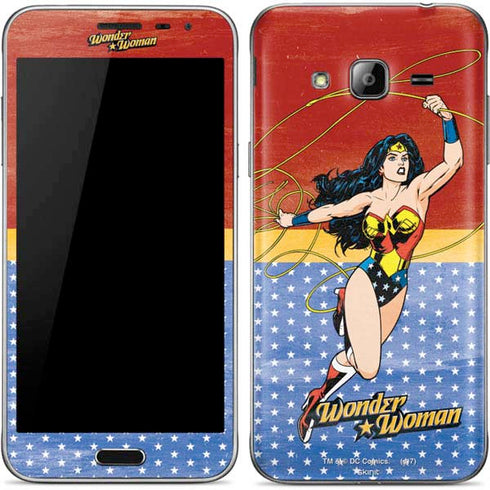 DC Comics Wonder Woman Ready to Fight Galaxy J3 Skin