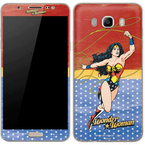 DC Comics Wonder Woman Ready to Fight Galaxy J7 Skin