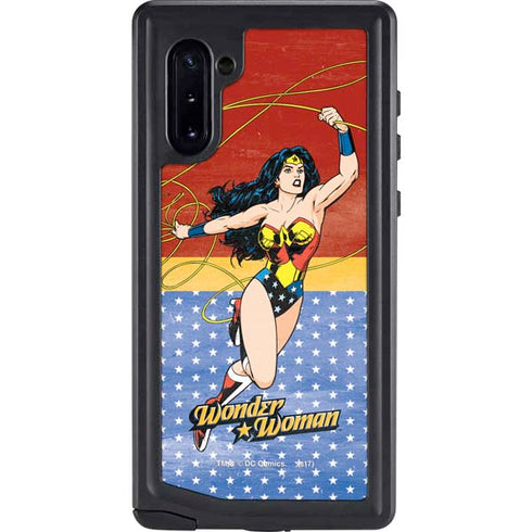 DC Comics Wonder Woman Ready to Fight Galaxy Note 10 Waterproof Case