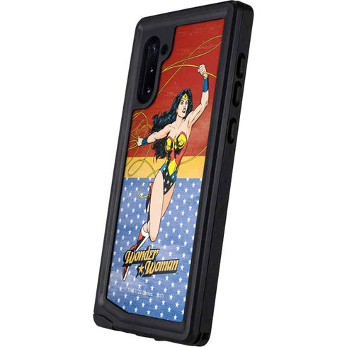 DC Comics Wonder Woman Ready to Fight Galaxy Note 10 Waterproof Case