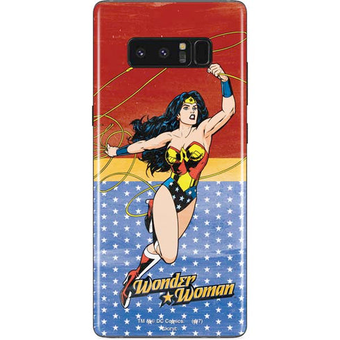 DC Comics Wonder Woman Ready to Fight Galaxy Note 8 Skin