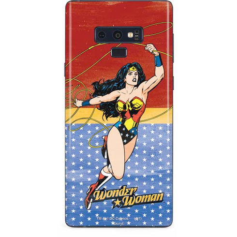 DC Comics Wonder Woman Ready to Fight Galaxy Note 9 Skin