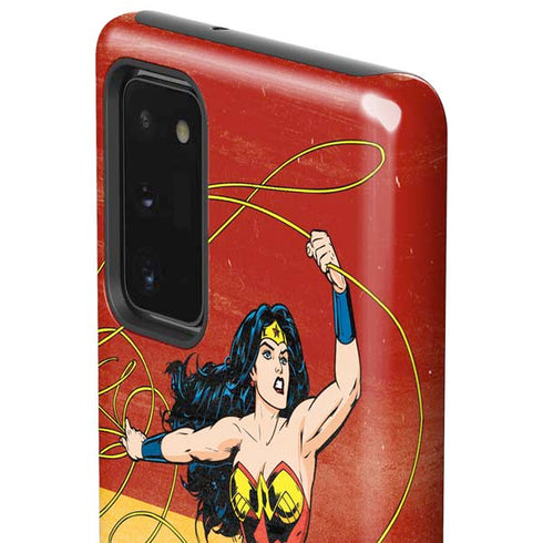 DC Comics Wonder Woman Ready to Fight Galaxy Note20 5G Pro Case