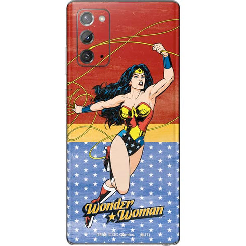 DC Comics Wonder Woman Ready to Fight Galaxy Note20 5G Skin