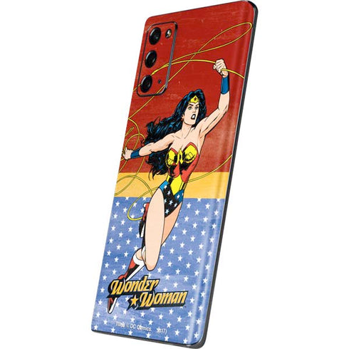 DC Comics Wonder Woman Ready to Fight Galaxy Note20 5G Skin