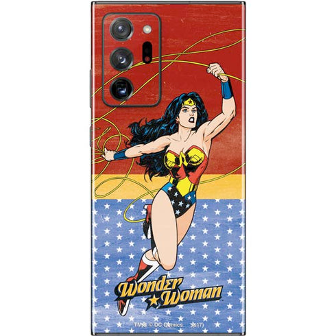 DC Comics Wonder Woman Ready to Fight Galaxy Note20 Ultra 5G Skin