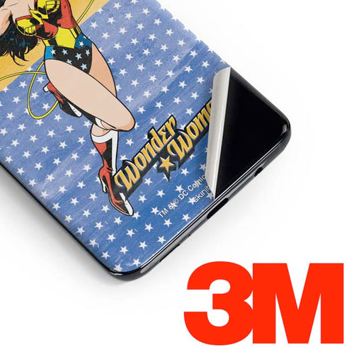 DC Comics Wonder Woman Ready to Fight Galaxy S10 Plus Skin