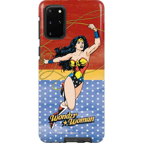 DC Comics Wonder Woman Ready to Fight Galaxy S20 Plus Pro Case