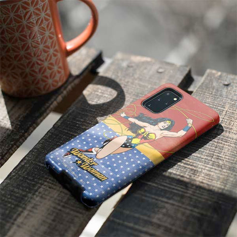 DC Comics Wonder Woman Ready to Fight Galaxy S20 Plus Pro Case