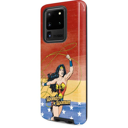 DC Comics Wonder Woman Ready to Fight Galaxy S20 Ultra 5G Pro Case