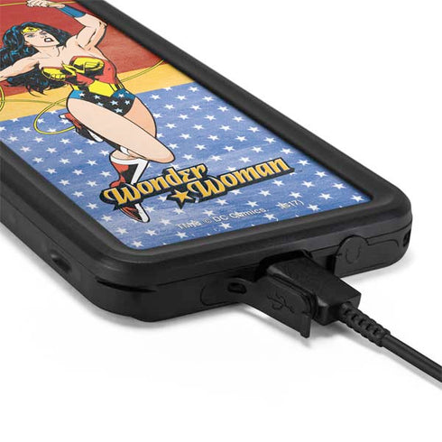DC Comics Wonder Woman Ready to Fight Galaxy S20 Waterproof Case