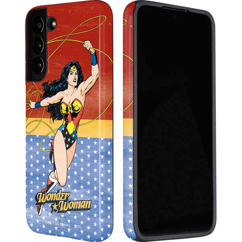 DC Comics Wonder Woman Ready to Fight Galaxy S22 Plus Pro Case