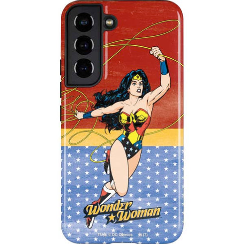 DC Comics Wonder Woman Ready to Fight Galaxy S22 Pro Case