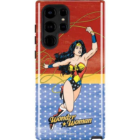 DC Comics Wonder Woman Ready to Fight Galaxy S22 Ultra Pro Case