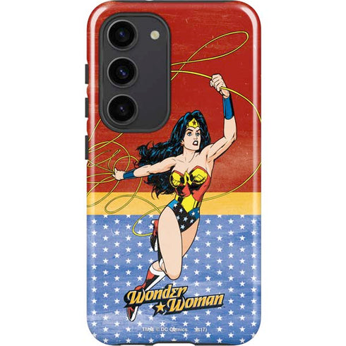 DC Comics Wonder Woman Ready to Fight Galaxy S23 Pro Case