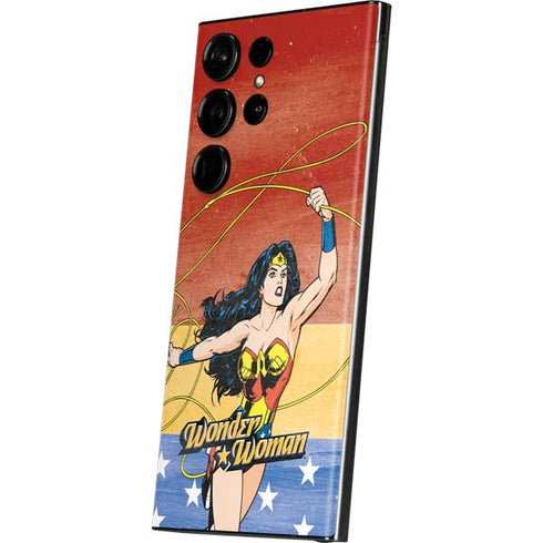 DC Comics Wonder Woman Ready to Fight Galaxy S23 Ultra Skin