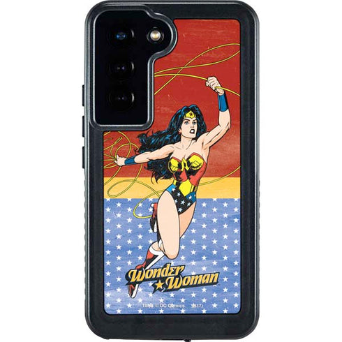 DC Comics Wonder Woman Ready to Fight Galaxy S23 Waterproof Case