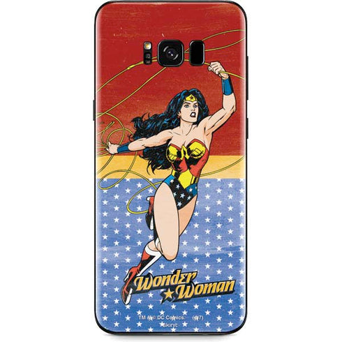 DC Comics Wonder Woman Ready to Fight Galaxy S8 Skin