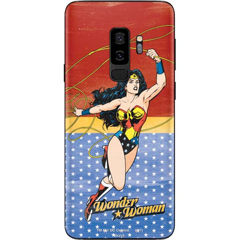 DC Comics Wonder Woman Ready to Fight Galaxy S9 Plus Skin