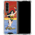 DC Comics Wonder Woman Ready to Fight Galaxy Z Fold4 5G Clear Case