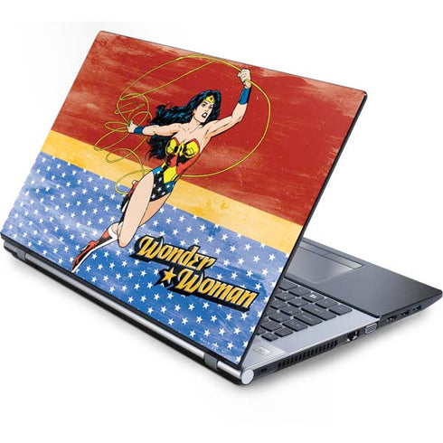 DC Comics Wonder Woman Ready to Fight Generic Laptop Skin