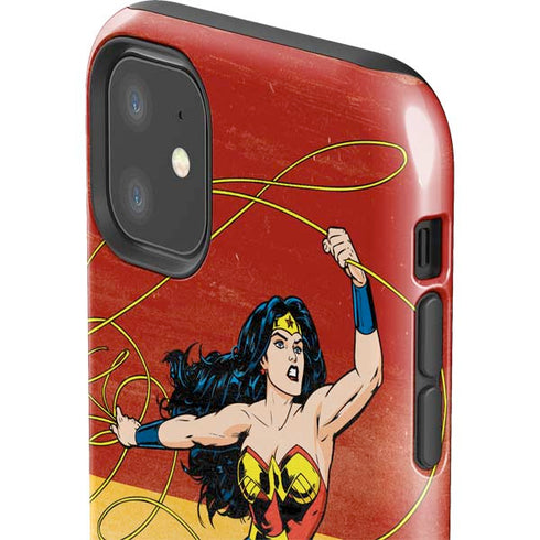 DC Comics Wonder Woman Ready to Fight iPhone 11 Impact Case
