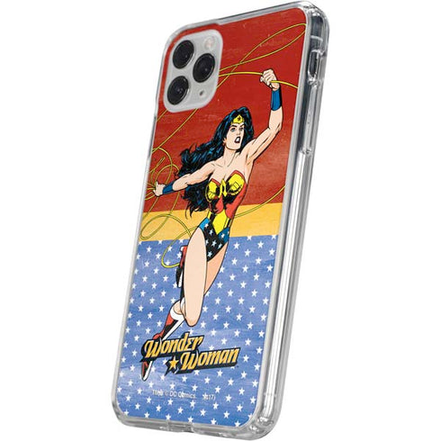 DC Comics Wonder Woman Ready to Fight iPhone 11 Pro Clear Case