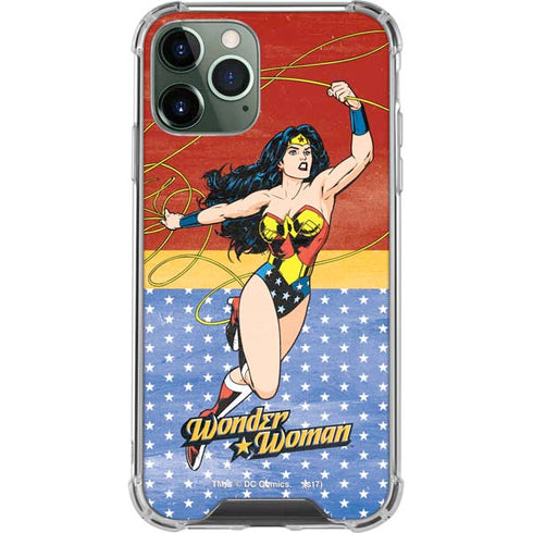 DC Comics Wonder Woman Ready to Fight iPhone 11 Pro Max Clear Case