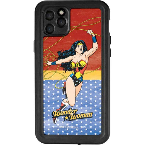 DC Comics Wonder Woman Ready to Fight iPhone 11 Pro Max Waterproof Case