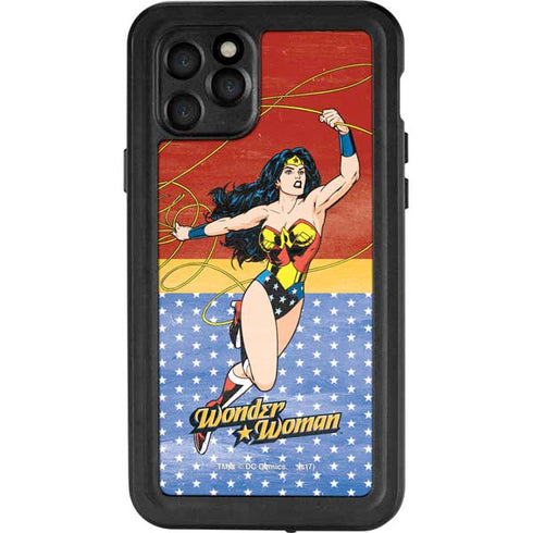 DC Comics Wonder Woman Ready to Fight iPhone 11 Pro Waterproof Case
