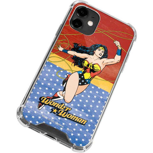 DC Comics Wonder Woman Ready to Fight iPhone 12 Clear Case