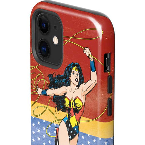 DC Comics Wonder Woman Ready to Fight iPhone 12 Impact Case