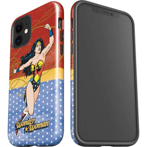 DC Comics Wonder Woman Ready to Fight iPhone 12 Impact Case