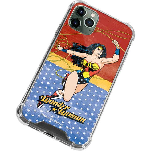 DC Comics Wonder Woman Ready to Fight iPhone 12 Pro Clear Case