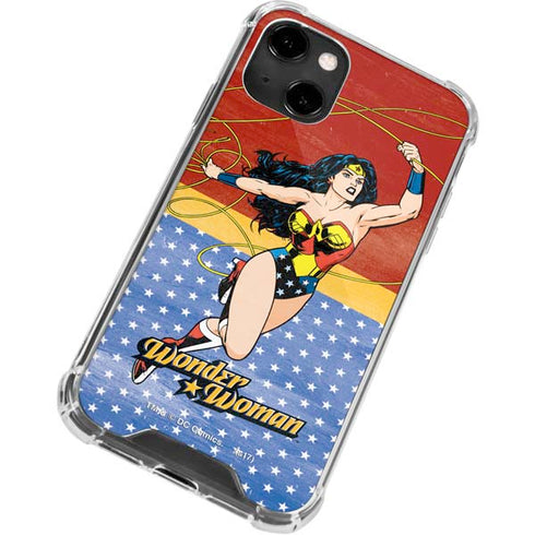 DC Comics Wonder Woman Ready to Fight iPhone 13 Clear Case