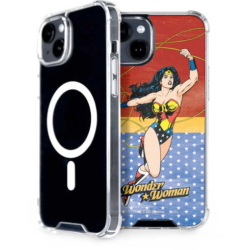 DC Comics Wonder Woman Ready to Fight iPhone 13 MagSafe Case