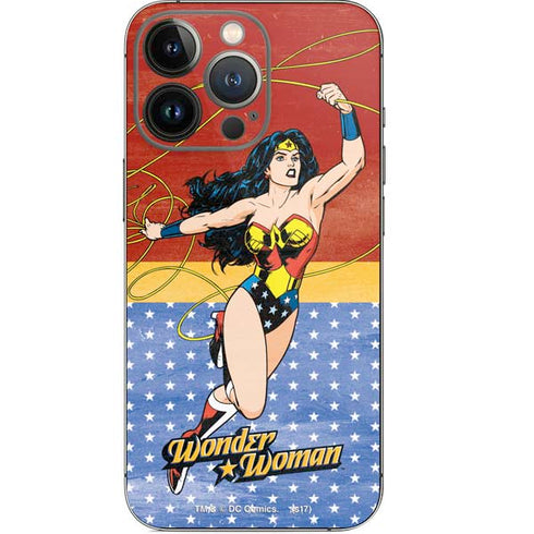 DC Comics Wonder Woman Ready to Fight iPhone 13 Pro Skin