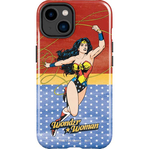 DC Comics Wonder Woman Ready to Fight iPhone 14 Plus Impact Case
