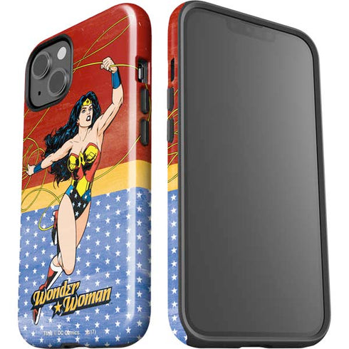 DC Comics Wonder Woman Ready to Fight iPhone 15 Impact Case
