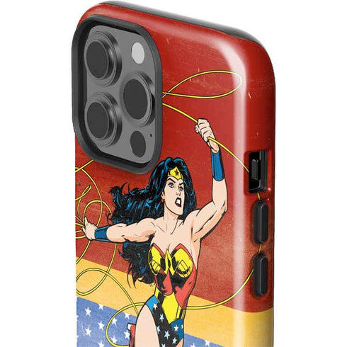 DC Comics Wonder Woman Ready to Fight iPhone 15 Pro Max Impact Case