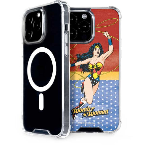 DC Comics Wonder Woman Ready to Fight iPhone 15 Pro Max MagSafe Case