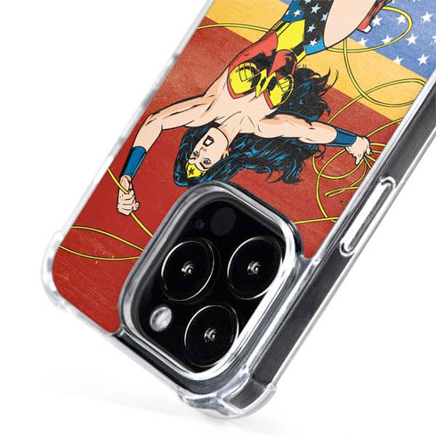 DC Comics Wonder Woman Ready to Fight iPhone 15 Pro Max MagSafe Case