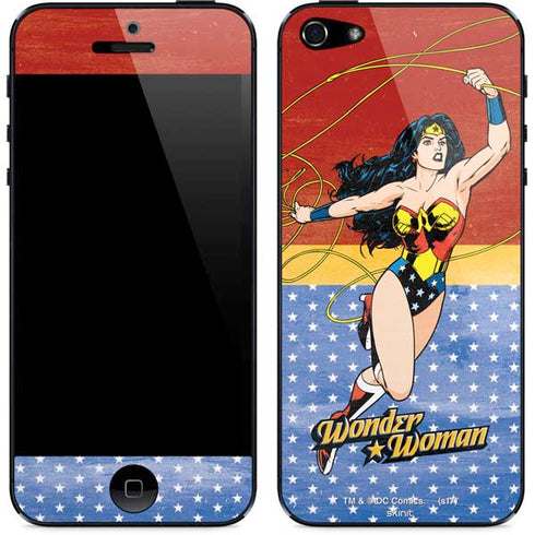 DC Comics Wonder Woman Ready to Fight iPhone 5/5s/5SE Skin
