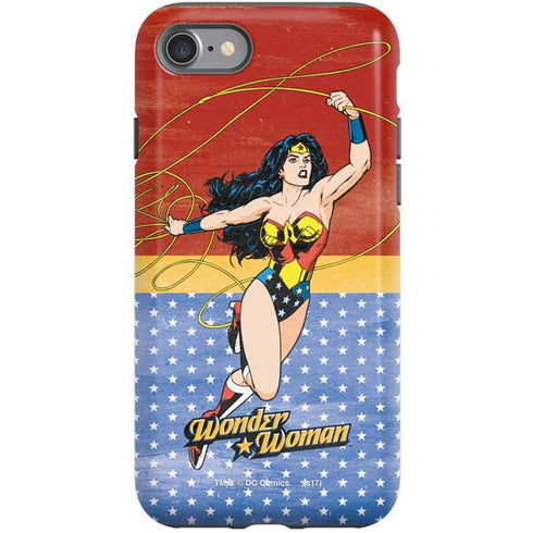 DC Comics Wonder Woman Ready to Fight iPhone SE (2nd & 3rd Gen) Pro Case