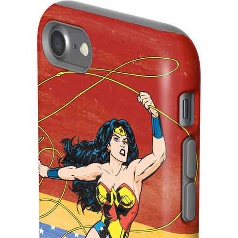 DC Comics Wonder Woman Ready to Fight iPhone SE (2nd & 3rd Gen) Pro Case