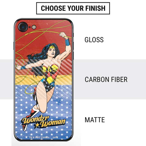 DC Comics Wonder Woman Ready to Fight iPhone SE (2nd & 3rd Gen) Skin