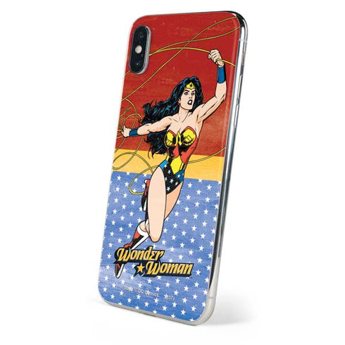 DC Comics Wonder Woman Ready to Fight iPhone X Skin
