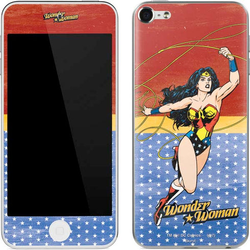 DC Comics Wonder Woman Ready to Fight Apple iPod Skin