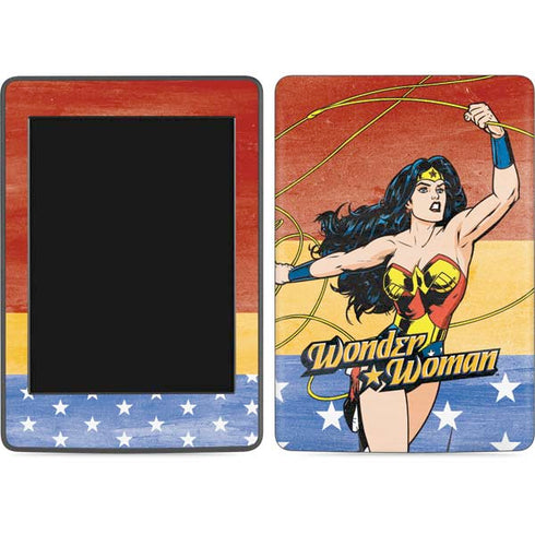 DC Comics Wonder Woman Ready to Fight Amazon Kindle Skin